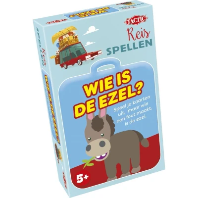 Afbeelding van Tactic Reisspel Wie is de Ezel?