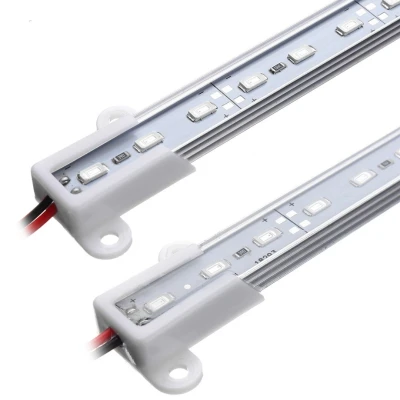 Afbeelding van LED strip 50cm Aluminium profiel 12V IP65 Extra warm wit