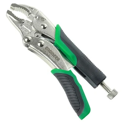 Afbeelding van Schroefverwijdering/afzuigtang (molgreep stijl, 150 mm) met unieke antislip grijpbekken voor de gemakkelijke extractie van beschadigde/vastzittende schroeven. ENGINEER PZ 64 Neji Saurus