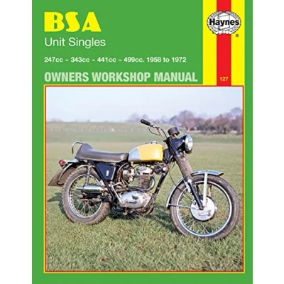 Afbeelding van BSA Unit Singles 58 71 Manual