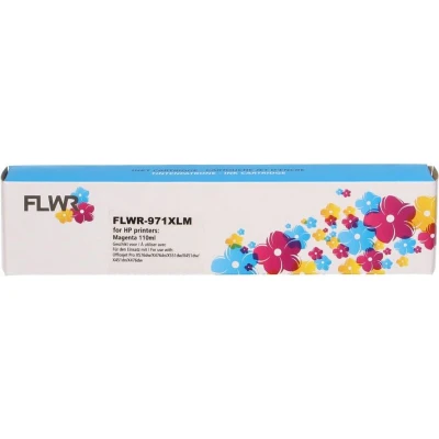 Afbeelding van FLWR Inktcartridge / 971XL Magenta Geschikt voor HP