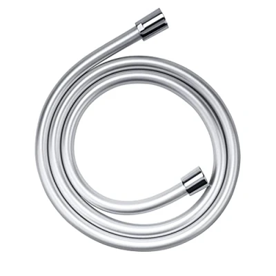 Afbeelding van YEAUPE PRO H 33014 1600N Duschschlauch 1,6 m doucheslang met draaibescherming, 160 cm, standaard 1/2 inch aansluiting, flexibel en knikbestendig, drinkwaterveilig drukgetest, zilver