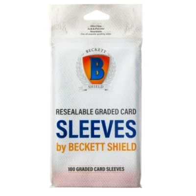 Afbeelding van Beckett Shield Graded Card Sleeves (100 Sleeves)