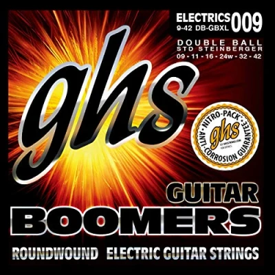Afbeelding van GHS DBGBXL 9 42 Double Boomers Extra Light gitaarsnaren set