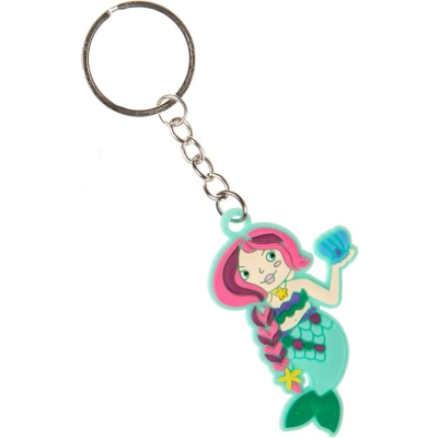 Afbeelding van Lg imports Sleutelhanger Zeemeermin Meisjes 6 Cm Groen