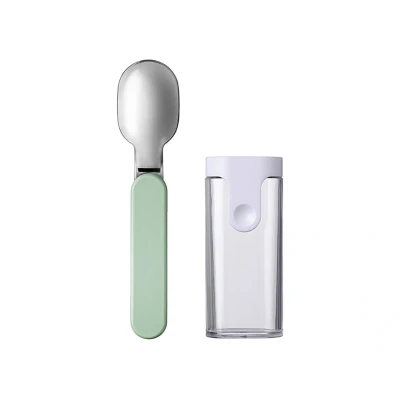 Afbeelding van Mepal Ellipse Folding Spoon nordic sage
