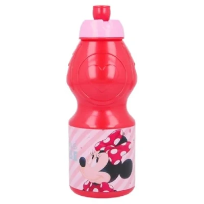 Afbeelding van ALMACENESADAN 2039 Disney Minnie Mouse Elektrische poppensportfles, inhoud 340 ml; product van kunststof; BPA vrij