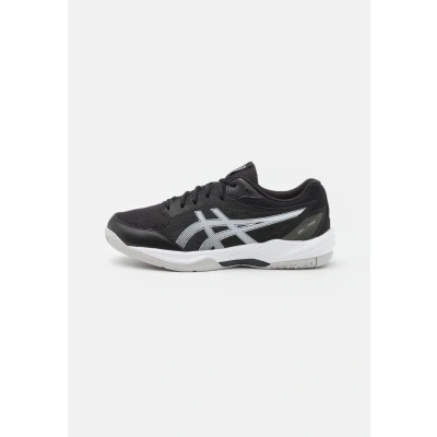 Afbeelding van Asics Geltask 4 Handbalschoenen, Heren, Maat: 44.5, Black/white Textiel/ synthetisch