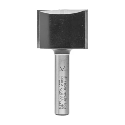 Afbeelding van ENT Groeffrees HM 30x20x52mm met grondmes, Kolf 8mm 7911020