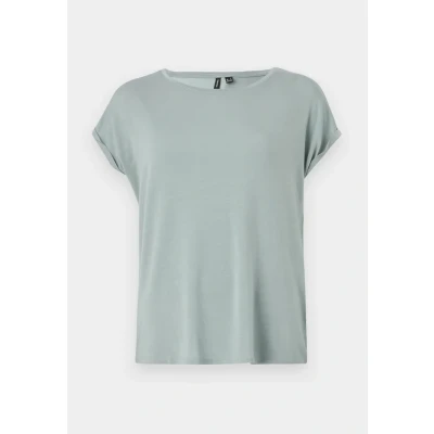 Afbeelding van Vero Moda Vmava Plain SS GA JRS NOOS Tshirt basic, Dames, Maat: XS, Gray mist