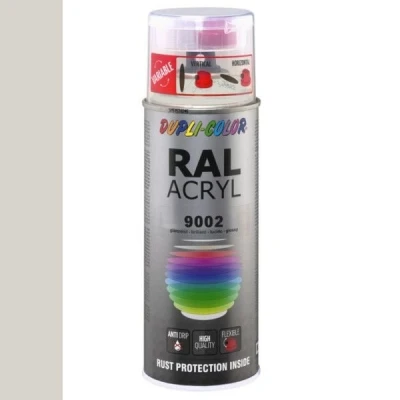 Afbeelding van Dupli Color Ral Acryl 9002 Grijswit Hoogglans 400 ml