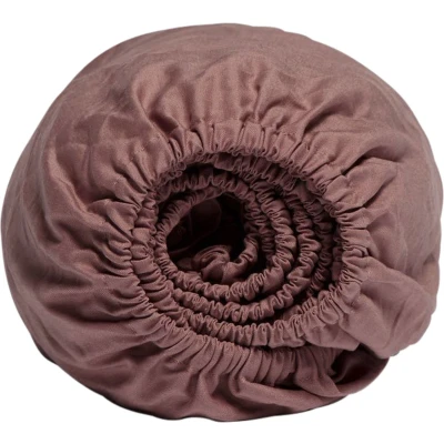 Afbeelding van Hoeslaken Yumeko Blush Rose (Tencel) 180 x 210 cm