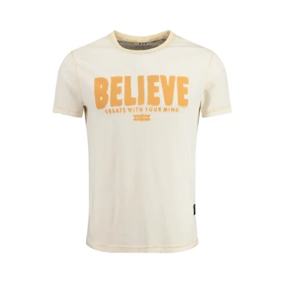 Afbeelding van Key Largo Create Round Tshirt print, Heren, Maat: 3XL, Bleached sand