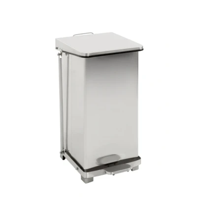 Afbeelding van Industriële pedaalemmer 45 ltr RVS