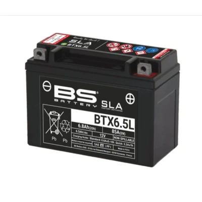 Afbeelding van BS Battery In de fabriek geactiveerde onderhoudsvrije SLA batterij BTX6.5L