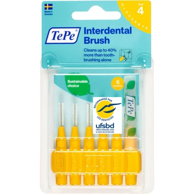 Afbeelding van Tepe Interdentale Ragers Original Geel 0,7mm