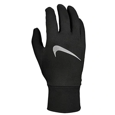 Afbeelding van Nike Accelerate Hardloopschoenen Sporthandschoenen Mannen zwart zilver