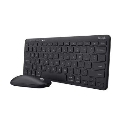 Afbeelding van Trust Lyra keyboard Mouse included RF Wireless + Bluetooth QWERTZ German Black