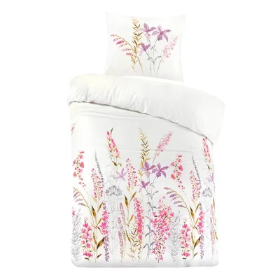 Afbeelding van Papillon Anna dekbedovertrek 1 persoons (140x200/220 cm + sloop) Wit