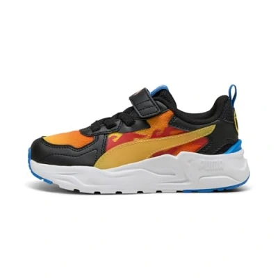 Afbeelding van PUMA x HOT WHEELSâ¢ Trinity Lite sneakers, Zwart/Rood, Maat 29