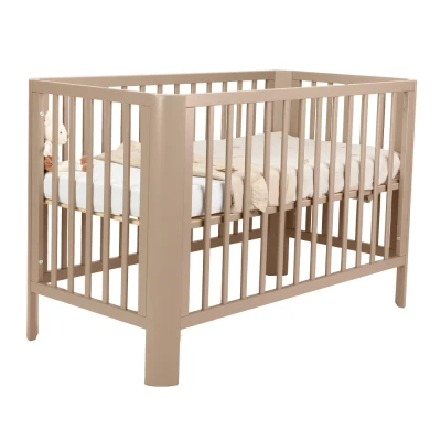Afbeelding van Novi At Home Ledikant HomePhilou (Ronde Hoek) 60x120 Sand