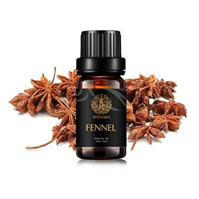 Afbeelding van Aromatherapie etherische venkelolie, 100% zuivere venkelolie voor luchtbevochtiger, therapeutische Grade Fenchel olie diffusers, 10 ml aromavenchelolie massage, startpagina