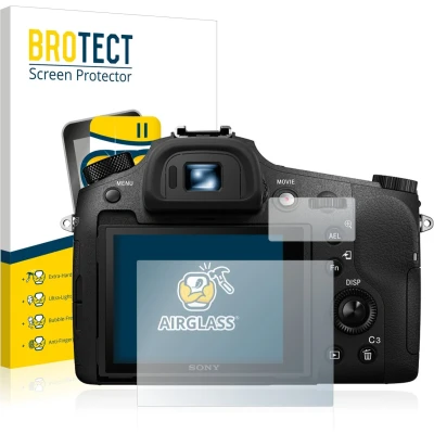 Afbeelding van BROTECT Glas Screen Protector voor Sony Cyber Shot DSC RX10 III Schermbeschermer [9H Hardheid, Beschermglas Folie niet Gehard Glas]