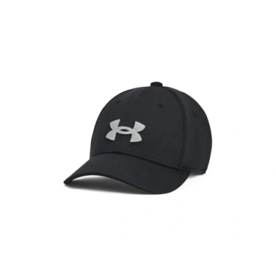 Afbeelding van Under Armour Blitzing pet voor jongens met stretch pasvorm, (002) Zwart / Mod Grijs, S M