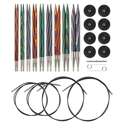 Afbeelding van Knit Picks Opties Hout Verwisselbare Breinaalden Set US 4 11 (Mozaïek)