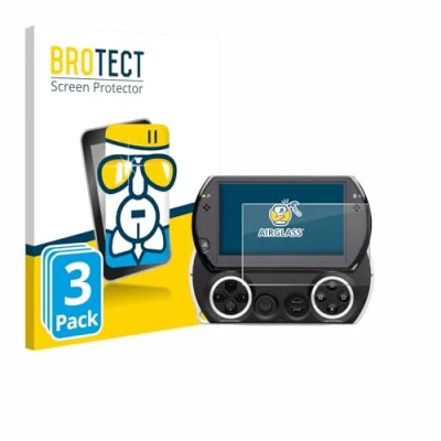 Afbeelding van BROTECT Glas Screen Protector voor Sony PSP Go (3 Stuks) Schermbeschermer [9H Hardheid, Beschermglas Folie niet Gehard Glas]