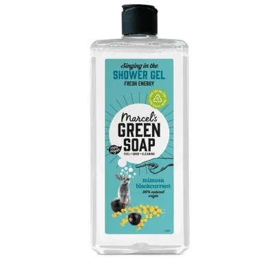 Afbeelding van Marcel&#039;s Green Soap Shower Gel Mimosa &amp; Zwarte Bes 6 x 300ml