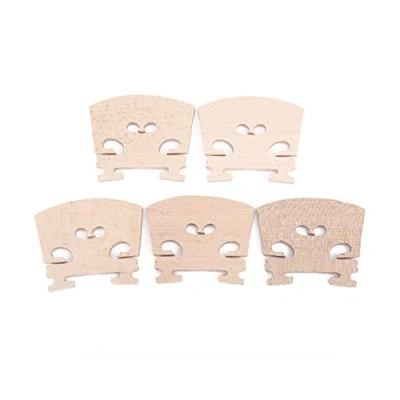 Afbeelding van 5 St¨¹cke 4/4 Violine Br¨¹cke, Ahorn Holz Violin Br¨¹cken f¨¹r Gr??e