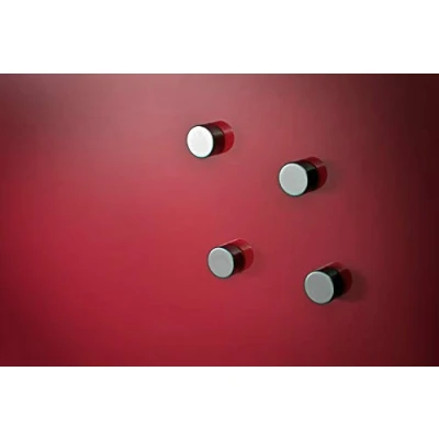 Afbeelding van Legamaster glasbord magneet zilver 6st