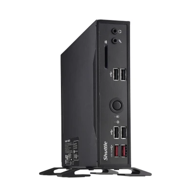 Afbeelding van Shuttle XPC slim Barebone DS20U3V2, i3 10110U, 2x LAN (1xGbit, 1x 2.5Gbit), 1xCOM, 1xHDMI, 1xDP, ven
