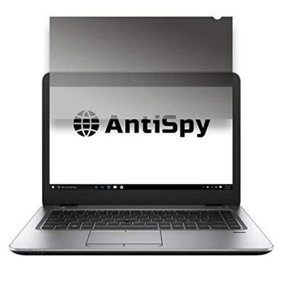 Afbeelding van 17,3&quot; AntiSpy, klevende privacyfolie, laptop privacyfilter, 2 bevestigingsmogelijkheden, robuust en herbruikbaar, privacy filter, snelle bevestiging, inkijkbeschermingsfolie voor notebook