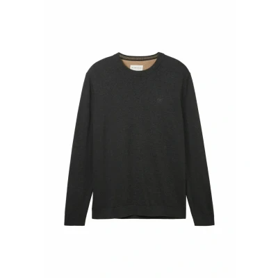 Afbeelding van TOM Tailor Trui, Heren, Maat: 3XL, Dunkelgrau