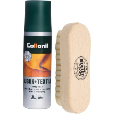 Afbeelding van Muller &amp; Sons Crêpeborstel Nubuk + Textile set van 2