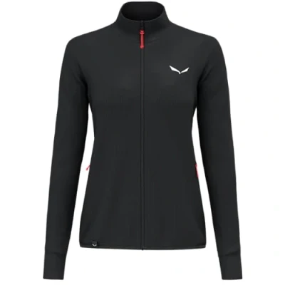 Afbeelding van Salewa PUEZ Waffle Jacket Fleecejas, Dames, Maat: 40, Black out