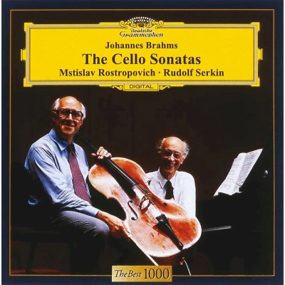 Afbeelding van Rudolf Serkin, Mstislav Rostropovich Brahms: The Cello Sonatas (CD)
