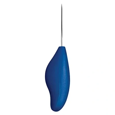 Afbeelding van Déglon Dune Ergonomisch Oestermes van Roestvrij Staal met Blauw Polypropyleen Handvat