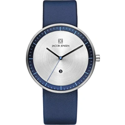 Afbeelding van Jacob Jensen 272 horloge heren blauw edelstaal