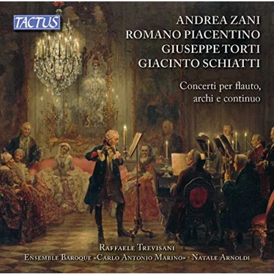 Afbeelding van Raffaele Trevisani, Baroque Ensemble &amp; Natale Arnoldi Concerti Per Flauto, Archi E Continuo (CD)