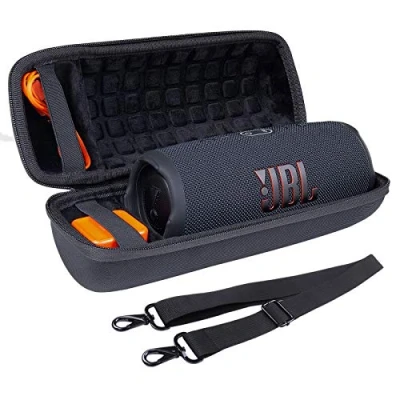 Afbeelding van co2CREA Harde reisbeschermhoes voor JBL Charge 4 / 5 draagbare wifi en bluetooth luidspreker (alleen tas, zonder luidspreker), zwart, utilitarian