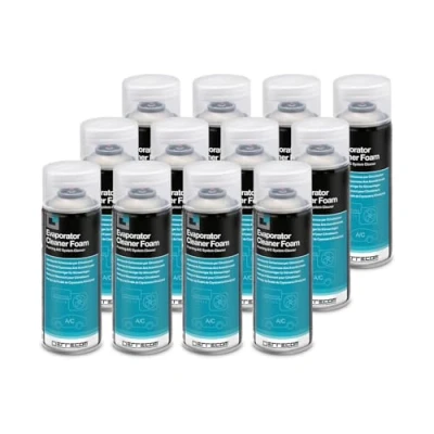 Afbeelding van Errecom Evaporator Cleaner Foam, Air Conditioner Foam Cleaner, 12 x 400 mL Aerosol Can