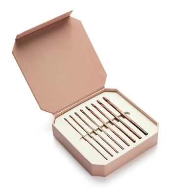Afbeelding van KnitPro Symfonie, roze haaknaaldenset in mooie opbergdoos 3.5., 4.00, 4.50, 5.00, 5.50, 6.00, 7.00 &amp; 8.00mm