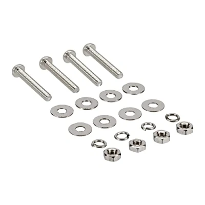 Afbeelding van InLine 33371B Fan bouten M3x20mm 4 stuks, 8 revetten, veerringen, moeren