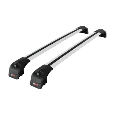 Afbeelding van apline ACE 2 Dakdragers Compatible Met Audi Q7 (4M) 2016 2024 Auto Top Bagage Vervoerder Spoorstaven GRIJS