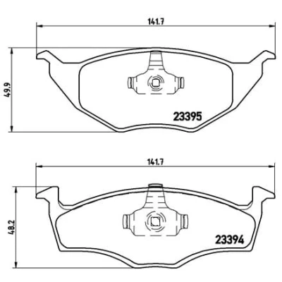Afbeelding van Brembo Remblokset P 85 055