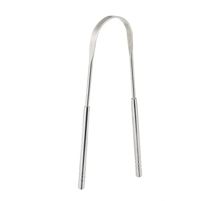 Afbeelding van Tongschraper, Roestvrij Staal &quot;U&quot; Vorm Tong Scraper, Cleaners Brush, Veilig en Comfortabel