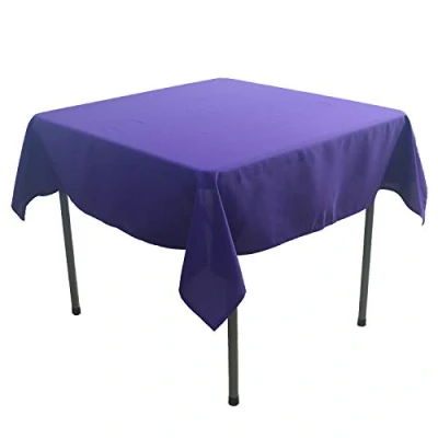 Afbeelding van KaitatsuSen Vierkant Polyester Stof Tafelkleed, Paars, 150x150 cm